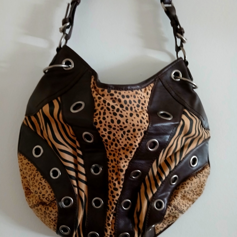 NineWestVintage leather Shoulder bag